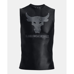 Under Armour Project Rock Iso-Chill Mens Black Vest