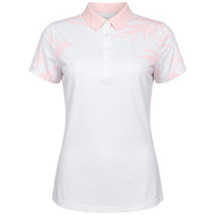 Under Armour Iso-Chill Womens White Golf Polo Shirt