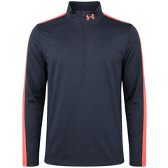 Under Armour 1/2 Zip Up Loose Mens Black Top