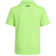 Under Armour Performance Kids Green Golf Polo Shirt