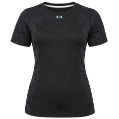Under Armour Rush Seamless Womens Black T-Shirt