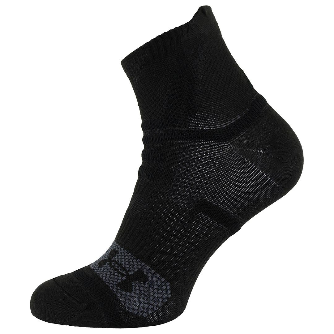 Under Armour Rush Mens Black Quarter Socks Sport It First