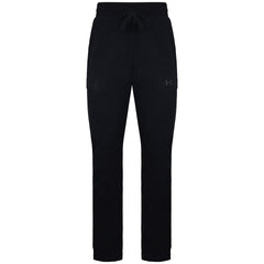 Under Armour Project Rock Womens Black Fleece Track Pants