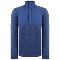Under Armour Fleece Pile Mens Navy Golf Sweater