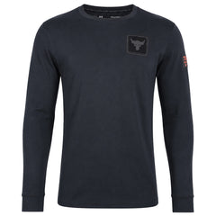 Under Armour Project Rock Heavyweight Mens Black Top