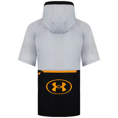 Under Armour Evolution Mens Grey Woven Hooded Top