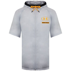 Under Armour Evolution Mens Grey Woven Hooded Top