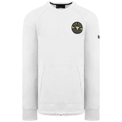 Under Armour Project Rock Heavyweight Terry Mens White Sweater