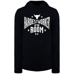 Under Armour Project Rock Terry Mens Black Hoodie