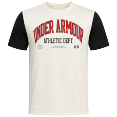 Under Armour Athletic Dept. Mens Off White T-Shirt