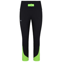 Under Armour No-Slip Waistband Womens Black Ankle Leggings