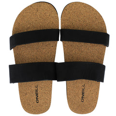 O'Neill Cork Womens Black Sliders