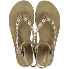 O'Neill Batida Shell Womens Beige Sandals
