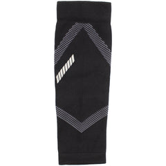 Asics Logo Mens Black Compression Black Calf Sleeves