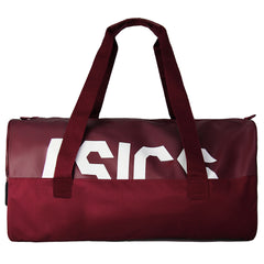 Asics Training Core Burgundy Duffle Bag