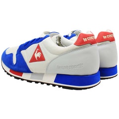 Le Coq Sportif Omega Nylon Mens Blue/White Trainers