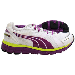 Puma Faas 600 Womens White Grape Running Shoes