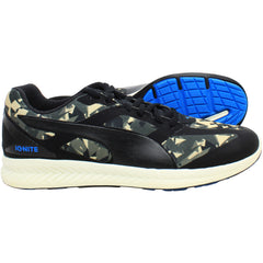 Puma Ignite Fractured Mens Black Trainers
