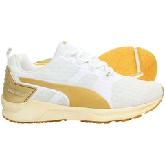 Puma Ignite XT v2 Womens White/Gold Running Shoes