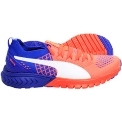 Puma Ignite Dual Womens Orange/Blue Running Shoes