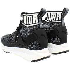 Puma Ignite EvoKnit Womens Black Running Shoes