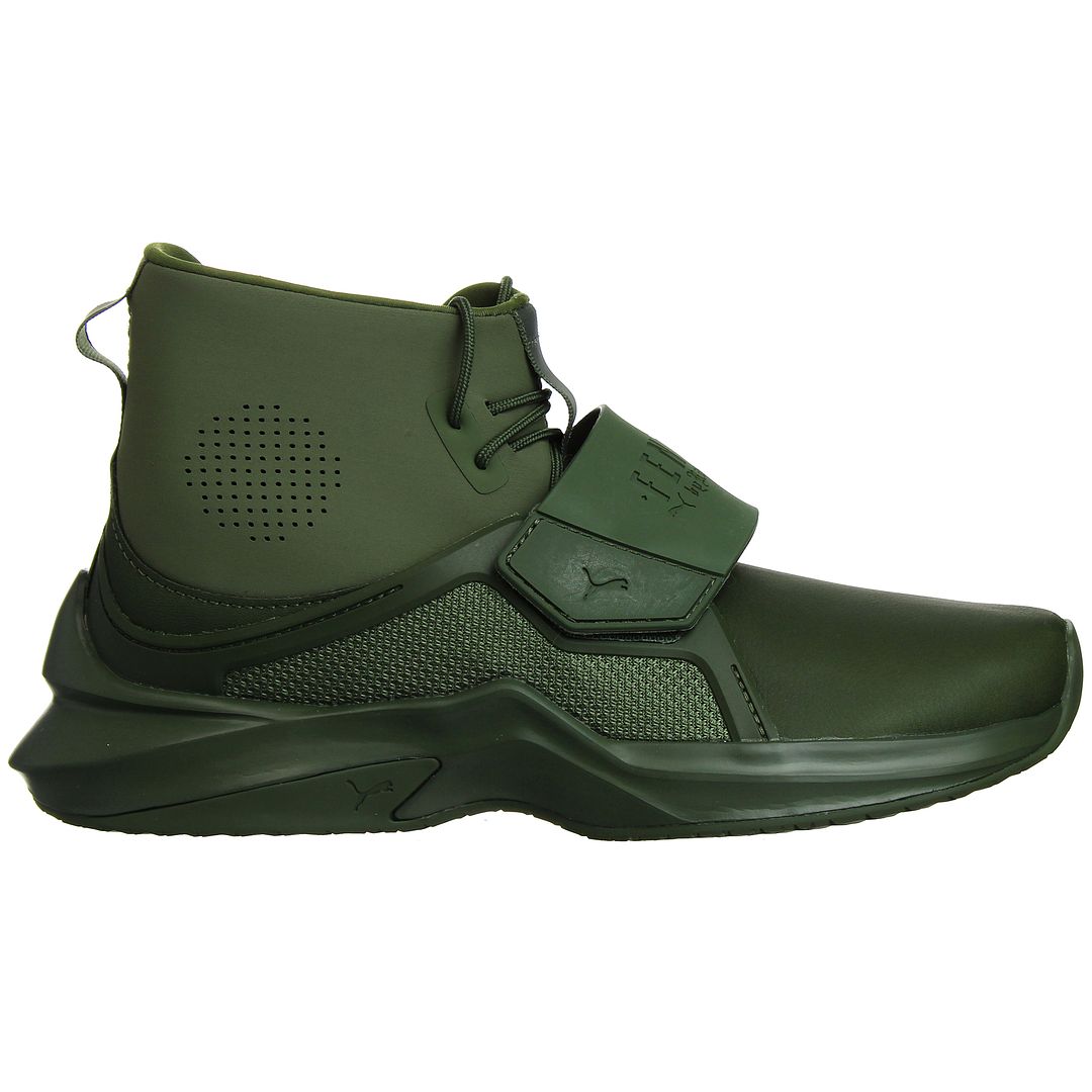 Puma x Rihanna Fenty Ignite Womens Green Hi Trainers Sport It First