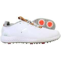 Puma Power Adapt 2.0 Mens White Golf Shoes