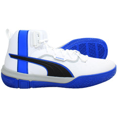 Puma Legacy MM Mens White Basketball Shoes