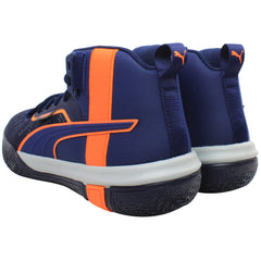 Puma Legacy MM Mens Navy Basketball Shoes