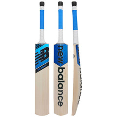 New Balance Burn + Blue Junior Cricket Bat