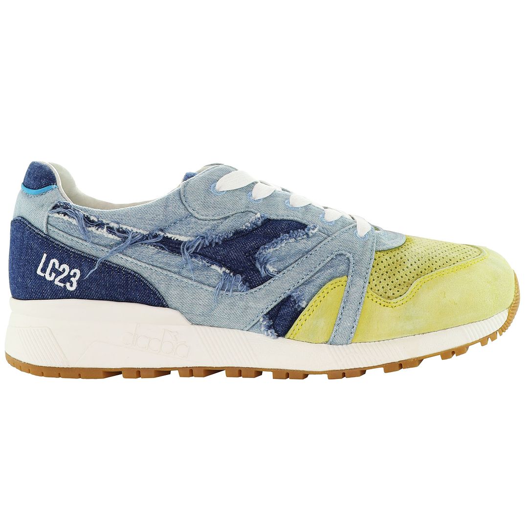 Diadora N9000 x LC23 Mens Denim Trainers - Main Image