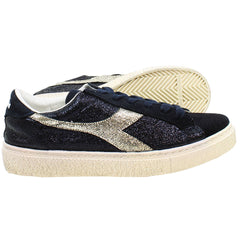 Diadora Montecarlo Glitter Womens Navy Trainers