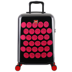 Lego 100L ColourBox Brick Dots Black/Pink Suitcase