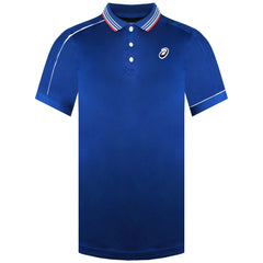 Asics Classic Mens Navy Tennis Polo Shirt