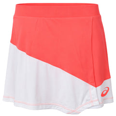 Asics Club Womens Orange/White Tennis Skort