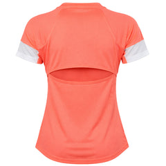 Asics Game Womens Coral Tennis T-Shirt