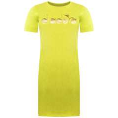 Diadora Sportswear Womens Yellow Dress