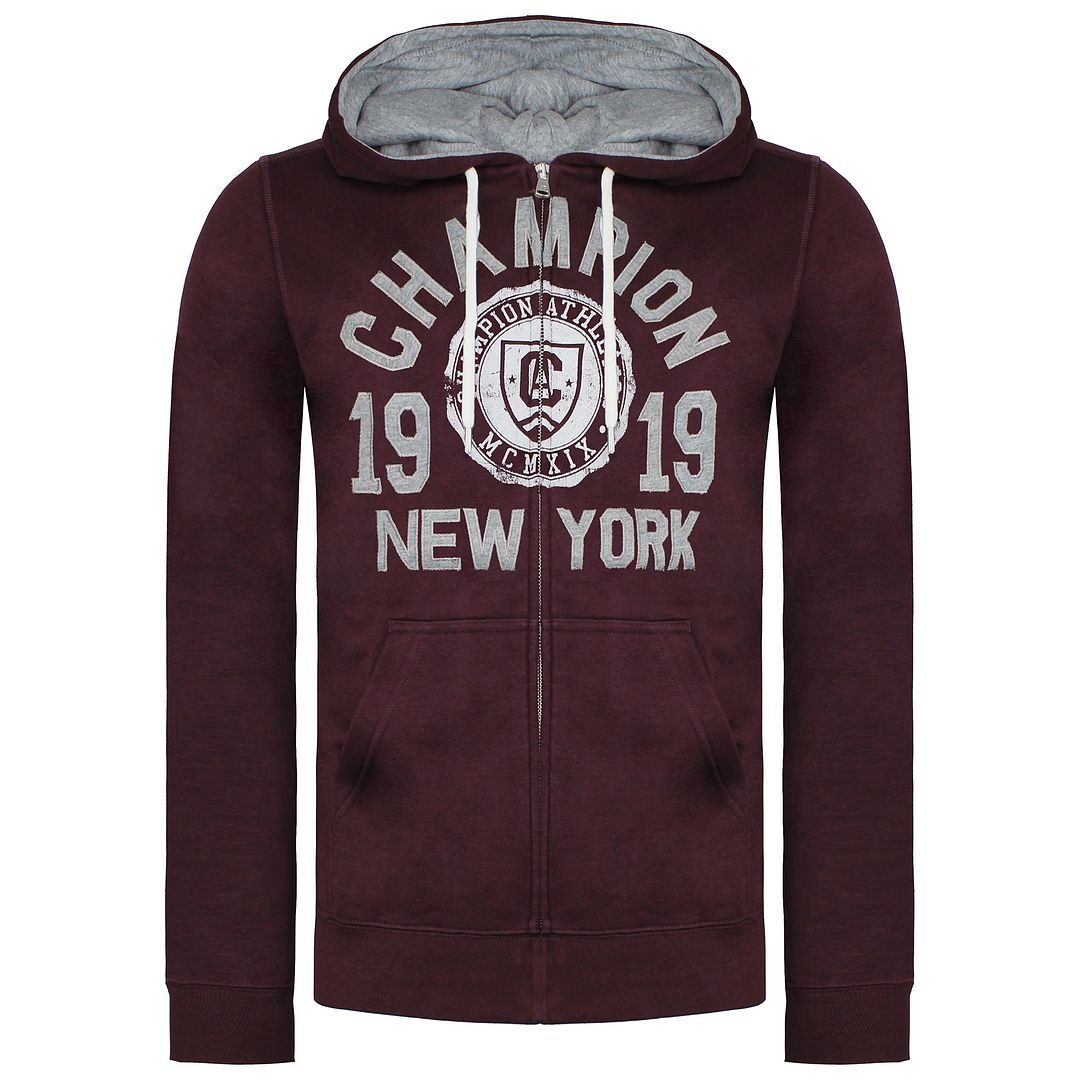 Champion Easy Fit Mens Burgundy Track Jacket Sport It First