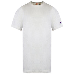Champion Plain Mens Off White T-Shirt