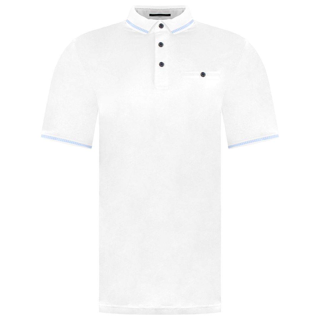 Ted Baker Tortila Mens White Polo Shirt – Sport It First