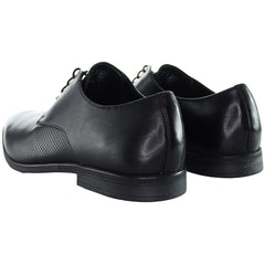 Clarks Bampton Cap Mens Black Shoes