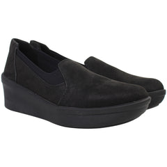 Clarks Step Rose Moon Womens Black Shoes