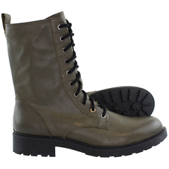 Clarks Orinoco 2 Style Womens Dark Green Boots