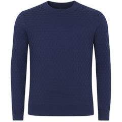 Ted Baker Loung Stitch Mens Navy Sweater