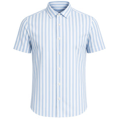 Ted Baker Arschot Stripe Mens Blue Shirt