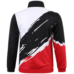 Mitchell & Ness NBA Chicago Bulls Paintbrush Tricot Kids Black/Red Track Jacket