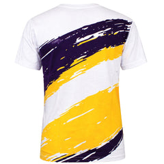 Mitchell & Ness NBA Los Angeles Lakers Paintbrush Kids White/Yellow T-Shirt
