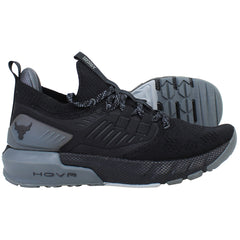 Under Armour Project Rock 3 Mens Black Running Shoes