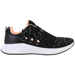 Under Armour Charged Breathe McPrint Womens Black Running Shoes