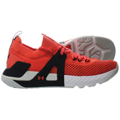 Under Armour Project Rock 4 Womens Red Trainers